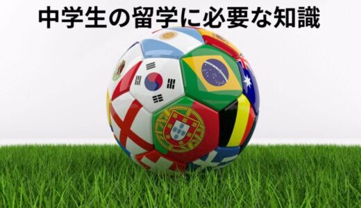 サッカー留学 中学生について少し語ります